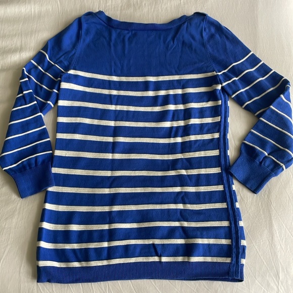 Banana Republic Striped 3/4 Sleeve Sweater - Picture 3 of 6